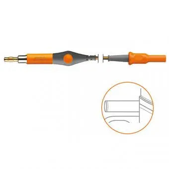 131-045 Monopolar cable, endoscopy 2.8 mm socket, for Erbe, 4.5 m, BOWA