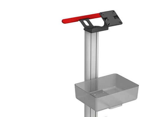 2.101128	Trolley X1 incl. basket and with mounting bracket for MS-2015, SCHILLER