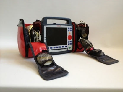 2.156094 Emergency transport bag APLC 2 with metal bracket and accessories bags incl. shoulder strap, SCHILLER