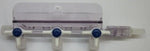 2.320022 3-way stopcock manifold blue for infusion therapy, SCHILLER