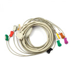2.400115 10-wire patient cable, clip type, 3.5m, IEC, SCHILLER