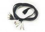 2.400330 10-wire patient cable, banana plug, IEC, 2.1/1.6m, SCHILLER