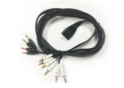 2.400330 10-wire patient cable, banana plug, IEC, 2.1/1.6m, SCHILLER