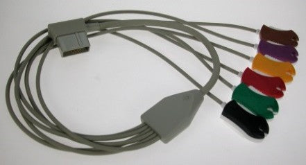 2.410079 6-wire set, clip type, IEC, SCHILLER