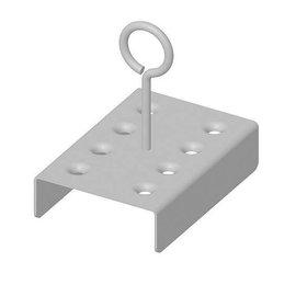 20191-004 Inserto per sterilizzazione per 8 elettrodi 66x17x46mm (L X A X P), ERBE