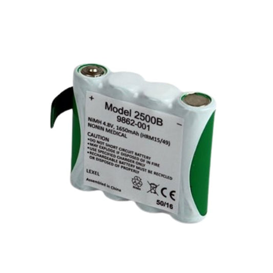 2500B 9862-001 Confezione Batterie ricaricabili NiMH,NONIN