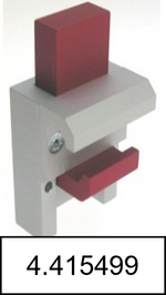 4.415499 Universal clamp for device mounting for T-rail 25x8 to 35x10 mm, SCHILLER
