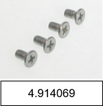 4.914069 Countersunk head screw M5x16, SCHILLER