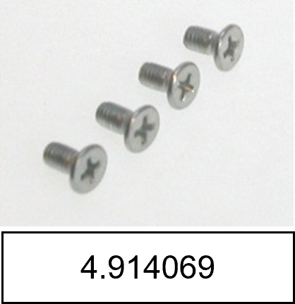 4.914069 Countersunk head screw M5x16, SCHILLER