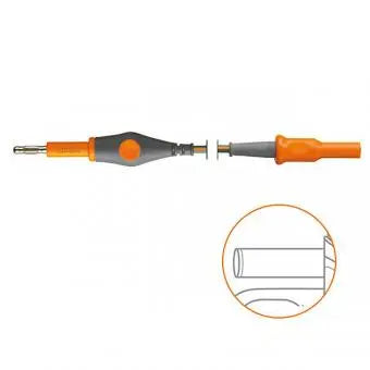 431-045 Monopolar cable, endoscopy, 2.8 mm socket, for 4 mm, 4.5 m, BOWA