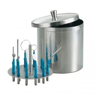 500-000 Electrode container, 12 standard electrodes, shaft 4 mm, BOWA