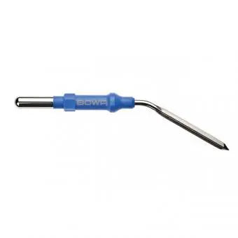 500-008 Knife electrode, angled, rhombic, shaft 4 mm, BOWA