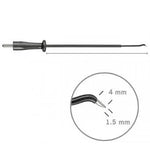 510-110 Knife electrode, arthroscopy, 45 ° angled, 4 x 1.5 mm, BOWA
