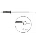 510-112 Keying electrode, arthroscopy, 90 ° angled, 3 x 1.5 mm, BOWA