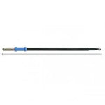 520-029 Ball electrode, straight, Ø 4 mm, 122 mm, insulated shaft 4 mm, BOWA