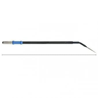 520-122 Needle electrode, angled, 132 mm, insulated shaft 4 mm, BOWA