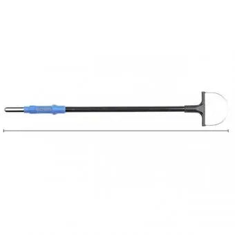 520-133 Loop electrode, 20 x 15 mm, 133 mm, insulated shaft 4 mm, BOWA