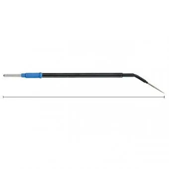 530-122 Needle electrode, angled, 136 mm, insulated shaft 2.4 mm, BOWA