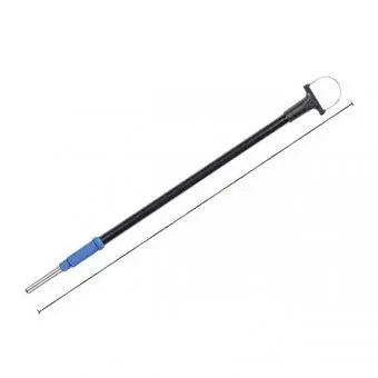 530-134 Loop electrode, 10 x 10 mm, 132 mm, insulated shaft 2.4 mm, BOWA