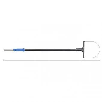 530-136 Loop electrode, 25 x 25 mm, 147 mm, insulated shaft 2.4 mm, BOWA