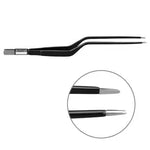 605-002 Bipolar forceps, bayonet, 195 mm, 6 mm x 1 mm, BOWA