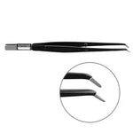605-014 Bipolar forceps, angled, 160 mm, 6 mm x 1 mm, BOWA