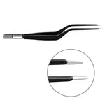 605-018 Bipolar forceps, bayonet, 165 mm, 6 mm x 1 mm, BOWA