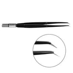 605-036 Bipolar forceps, angled, 160 mm, 6 mm x needle, BOWA