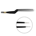 607-111 Bipolar forceps, NON-Stick-Gold, bayonet, 200 mm, 1 mm, BOWA