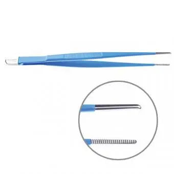 612-021 Monopolar forceps, anatomic, 200 mm, 18 mm x 2.2 mm, BOWA