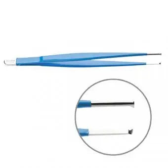 612-118 Monopolar forceps, surgical, 180 mm, 18 mm x 2 mm, BOWA
