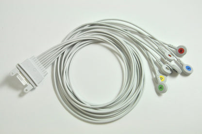 2.400171	7-wire patient cable, snap type, FD12plus, SCHILLER