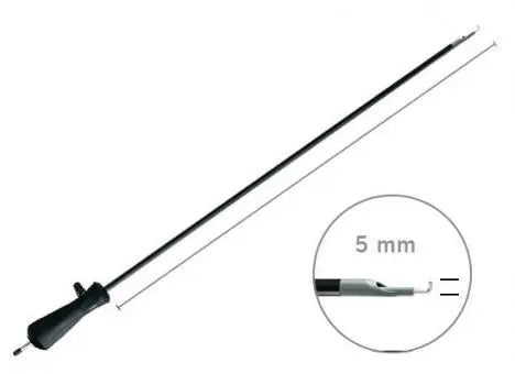 710-005 LAP electrode, thin hook, suction / irrigation tube, sealing cap, 360 mm, BOWA