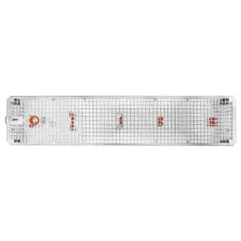773-987 LOTUS reprocessing basket with lid for Series 5; 730x150x68 mm, BOWA