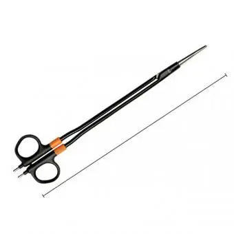 797-280 BiZZER, bipolar scissors, 280 mm, curved, slight, BOWA