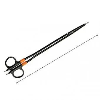 798-280 BiZZER, bipolar scissors, 280 mm, curved, fine, BOWA
