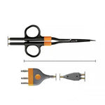 798-545 BiZZER, bipolar scissors, 145 mm, curved, fine, COMFORT, cable 4.5 m, BOWA
