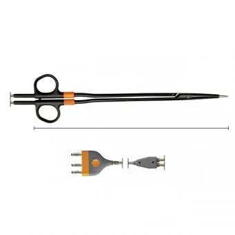 798-680 BiZZER, bipolar scissors, 280 mm, curved, fine, COMFORT, cable 4.5 m, BOWA