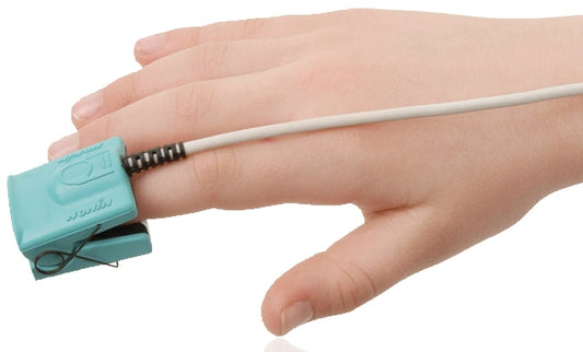 8000AP-3 2360-003 Sensore a Clip a Dito Pediatrico (9 ft. / 3 metri, 8-30 Kg),  NONIN