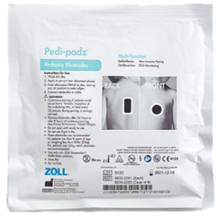 8900-2065 Elettrodi  pedi-padz Multifunzione Pediatrici a Gel Liquido  ZOLL