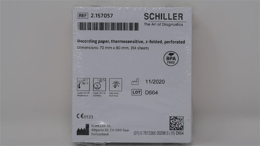 2.157057	Thermal chart paper AT-101, LCM, OP-1, DG5000, DG6002, SCHILLER