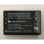8-73-02400 Battery Li-ion 3.4V 1800mAh 6.7Wh, AccuScreen, Otometrics